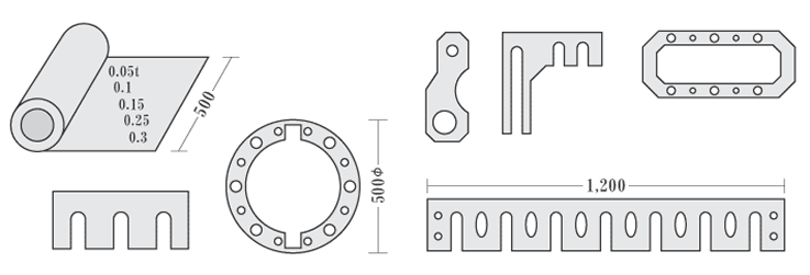シムライナー形状見本